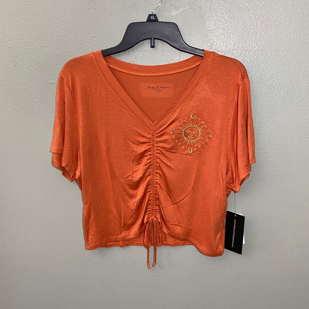 Gathered Jive Top
